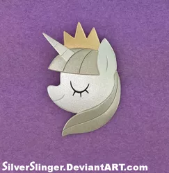 Size: 660x678 | Tagged: safe, artist:silverslinger, banned from derpibooru, deleted from derpibooru, derpibooru import, twilight sparkle, twilight sparkle (alicorn), alicorn, pony, the crystalling, craft, defictionalization, female, mare, pin