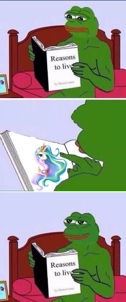 Size: 496x1188 | Tagged: artist needed, safe, banned from derpibooru, deleted from derpibooru, derpibooru import, princess celestia, pepe