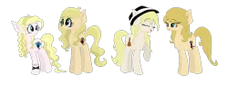 Size: 2048x768 | Tagged: safe, artist:php76, banned from derpibooru, deleted from derpibooru, derpibooru import, ponified, pony, chest fluff, evolution, hat, taylor swift