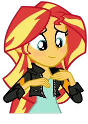 Size: 595x842 | Tagged: artist needed, source needed, safe, banned from derpibooru, deleted from derpibooru, derpibooru import, sunset shimmer, equestria girls, friendship games, blushing, simple background, solo, transparent background, vector