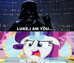 Size: 1024x878 | Tagged: safe, artist:brandonale, banned from derpibooru, deleted from derpibooru, derpibooru import, the saddle row review, comic, darth vader, faic, i am your father, luke skywalker, meme, newspaper, no spoilers, spoilers for another series, star wars