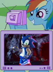 Size: 563x771 | Tagged: safe, banned from derpibooru, deleted from derpibooru, derpibooru import, rainbow dash, exploitable meme, gollum, jewelry, lego, lego dimensions, meme, obligatory pony, ring, sonic the hedgehog, sonic the hedgehog (series), tv meme