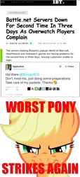 Size: 640x1400 | Tagged: safe, artist:flutterguy317, banned from derpibooru, deleted from derpibooru, derpibooru import, applejack, holy crap you are a pony you have hooves how can you even into h4x0r?, meta, twitter, worst pony