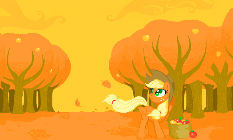 Size: 801x481 | Tagged: safe, banned from derpibooru, deleted from derpibooru, derpibooru import, applejack, earth pony, pony, apple, female, food, solo, tree