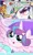 Size: 800x1313 | Tagged: safe, banned from derpibooru, deleted from derpibooru, derpibooru import, edit, idw, princess celestia, princess flurry heart, sunset shimmer, spoiler:comic, drama, drama bait, image, png, reaction image