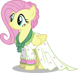 Size: 2062x1935 | Tagged: safe, artist:walruspal, banned from derpibooru, deleted from derpibooru, derpibooru import, flutterholly, fluttershy, a hearth's warming tail, simple background, solo, transparent background, vector