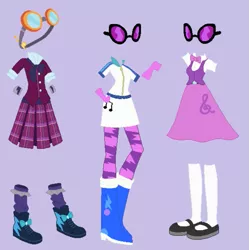 Size: 639x642 | Tagged: safe, artist:atisuto17, banned from derpibooru, deleted from derpibooru, derpibooru import, edit, vector edit, indigo zap, octavia melody, vinyl scratch, equestria girls, equestria girls outfit, invisibility, invisible, the invisible man, vector