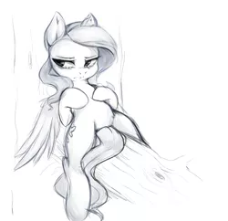 Size: 1125x1091 | Tagged: safe, artist:angrylittlerodent, banned from derpibooru, deleted from derpibooru, derpibooru import, fluttershy, grayscale, monochrome, solo