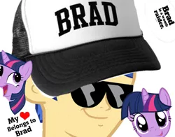 Size: 612x480 | Tagged: safe, banned from derpibooru, deleted from derpibooru, derpibooru import, flash sentry, twilight sparkle, big bad brad, brad, bradical, exploitable meme, female, flashlight, male, meme, op is not even trying, shipping, straight