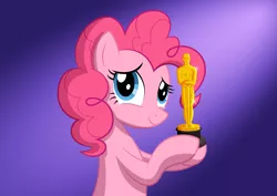 Size: 2067x1462 | Tagged: safe, artist:culu-bluebeaver, banned from derpibooru, deleted from derpibooru, derpibooru import, pinkie pie, academy awards, oscars, solo