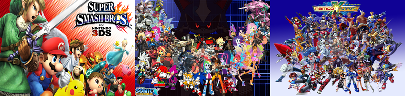 Size: 6300x1500 | Tagged: safe, artist:trungtranhaitrung, banned from derpibooru, deleted from derpibooru, derpibooru import, crossover, namco x capcom, sonic chronicles x, super mario bros.