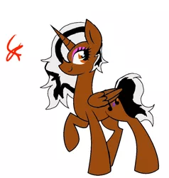 Size: 808x850 | Tagged: safe, artist:lyoka, banned from derpibooru, deleted from derpibooru, derpibooru import, oc, oc:faerie belle, unofficial characters only, alicorn, pony, female, solo