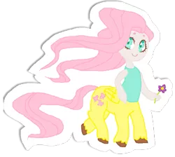 Size: 517x463 | Tagged: safe, artist:mtotheaggie, banned from derpibooru, deleted from derpibooru, derpibooru import, fluttershy, centaur, human, taur, humanized, pegataur, ponytaur