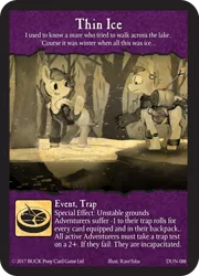 Size: 2006x2792 | Tagged: safe, artist:ravetuba, banned from derpibooru, deleted from derpibooru, derpibooru import, oc, unofficial characters only, pony, buck legacy, buck pony card game, butt, card, card game, ice, plot, spear, this will not end well, weapon