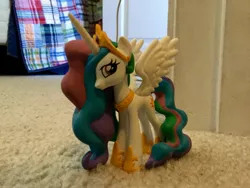 Size: 3264x2448 | Tagged: safe, artist:slickdoodleguy, banned from derpibooru, deleted from derpibooru, derpibooru import, princess celestia, alicorn, pony, female, funko, funko figure, irl, mare, mentor, photo, princess, solo, toy