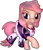 Size: 1624x1884 | Tagged: safe, artist:fillerartist, banned from derpibooru, deleted from derpibooru, derpibooru import, oc, oc:milly millstone, unofficial characters only, earth pony, pony, 3d, clothes, female, grin, image, maid, mare, mischievous, png, smiling, solo