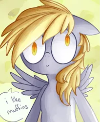 Size: 573x699 | Tagged: safe, artist:tilling-tan, banned from derpibooru, deleted from derpibooru, derpibooru import, derpy hooves, pegasus, pony, dialogue, female, mare, solo, speech bubble