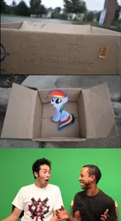 Size: 836x1530 | Tagged: safe, banned from derpibooru, deleted from derpibooru, derpibooru import, rainbow dash, fanfic:my little dashie, cross counter, dashie meme, exploitable meme, good people finding dash meme, gootecks, meme, mike ross, obligatory pony