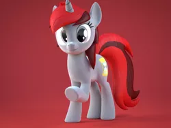 Size: 1600x1200 | Tagged: safe, artist:melodiousmarci, banned from derpibooru, deleted from derpibooru, derpibooru import, oc, oc:zenatura, unofficial characters only, pony, unicorn, 3d, blender, gradient background, solo