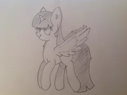 Size: 888x664 | Tagged: safe, artist:element, banned from derpibooru, deleted from derpibooru, derpibooru import, twilight sparkle, twilight sparkle (alicorn), alicorn, pony, solo, traditional art