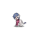 Size: 400x400 | Tagged: safe, artist:shydale, banned from derpibooru, deleted from derpibooru, derpibooru import, oc, oc:yodi, classical unicorn, unicorn, clothes, cloven hooves, eyes closed, hoodie, leonine tail, male, open mouth, pixel art, simple background, sprite, stallion, transparent background, unshorn fetlocks