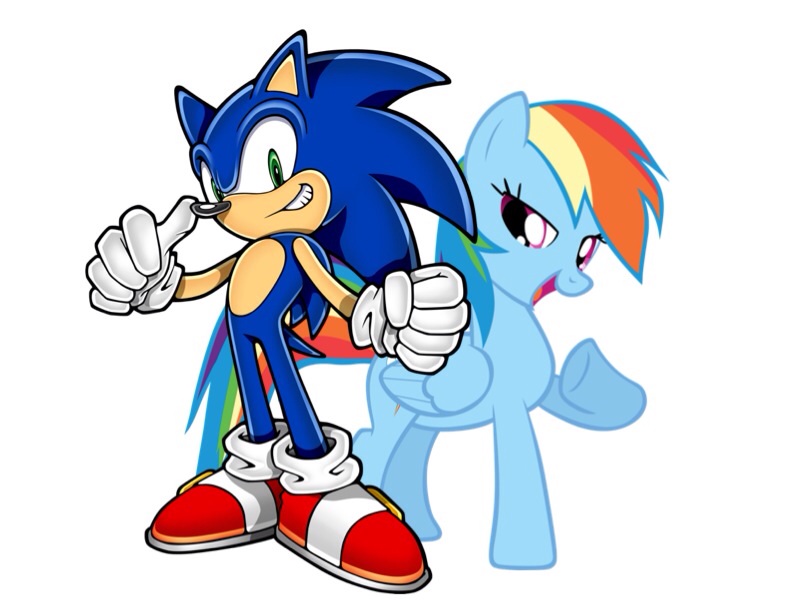 Size: 800x600 | Tagged: safe, artist:amyrosefan201, banned from derpibooru, deleted from derpibooru, derpibooru import, rainbow dash, crossover, sonic the hedgehog, sonic the hedgehog (series)