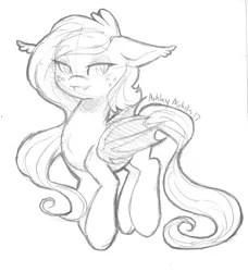 Size: 1955x2143 | Tagged: safe, artist:ashleynicholsart, banned from derpibooru, deleted from derpibooru, derpibooru import, oc, oc:midnight delight, unofficial characters only, bat pony, pony, commission, ear fluff, eyeliner, long mane, makeup, male, sketch, solo, traditional art, trap