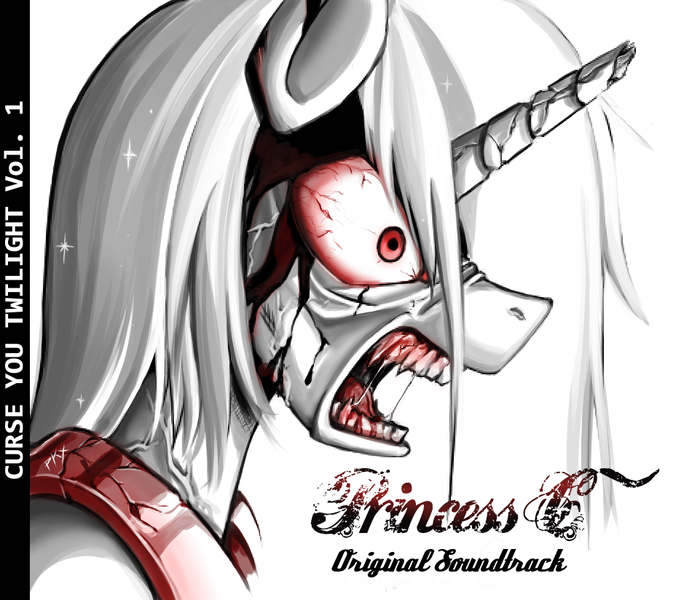 Size: 950x824 | Tagged: grimdark, artist:ponykillerx, banned from derpibooru, deleted from derpibooru, derpibooru import, princess celestia, angry, blood, heartbreak, rage, revenge