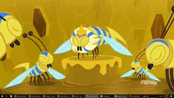 Size: 1920x1080 | Tagged: safe, banned from derpibooru, deleted from derpibooru, derpibooru import, screencap, bee, flash bee, a health of information, queen bee