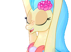Size: 546x401 | Tagged: safe, banned from derpibooru, deleted from derpibooru, derpibooru import, princess skystar, seapony (g4), my little pony: the movie, animated, cute, eyes closed, skyabetes, solo