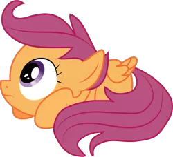 Size: 961x875 | Tagged: safe, artist:creshosk, banned from derpibooru, deleted from derpibooru, derpibooru import, scootaloo, lesson zero, cowering