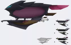 Size: 893x568 | Tagged: safe, banned from derpibooru, deleted from derpibooru, derpibooru import, tempest shadow, my little pony: the movie, the art of my little pony: the movie, airship, concept art, zeppelin