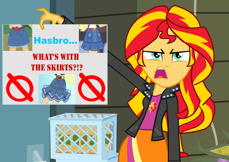 Size: 1016x720 | Tagged: safe, artist:haleyc4629, banned from derpibooru, deleted from derpibooru, derpibooru import, edit, edited screencap, screencap, applejack, sunset shimmer, dance magic, equestria girls, equestria girls (movie), equestria girls series, spoiler:eqg specials, complaint, disgusted, exploitable meme, meme, mouthpiece, opinion, protest, solo, sunset is disgusted