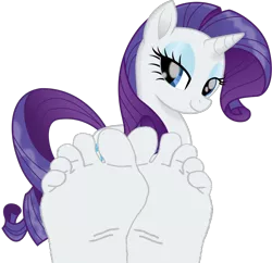 Size: 1056x1024 | Tagged: suggestive, artist:anthonygoody, banned from derpibooru, deleted from derpibooru, derpibooru import, rarity, barefoot, feet, female, fetish, foot fetish, simple background, solo, solo female, transparent background