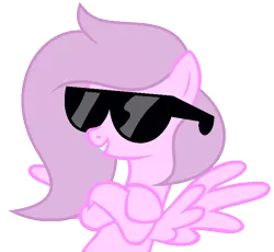 Size: 716x660 | Tagged: safe, artist:diamond-chiva, banned from derpibooru, deleted from derpibooru, derpibooru import, oc, oc:pastel, unofficial characters only, pegasus, base used, female, mare, simple background, solo, sunglasses, transparent background