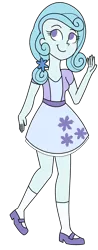 Size: 1139x2892 | Tagged: safe, artist:berrypunchrules, banned from derpibooru, deleted from derpibooru, derpibooru import, oc, oc:snowflake, unofficial characters only, equestria girls, parent:double diamond, parent:rarity, simple background, solo, transparent background