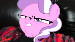 Size: 540x304 | Tagged: safe, banned from derpibooru, deleted from derpibooru, derpibooru import, diamond tiara, earth pony, crusaders of the lost mark, arin hanson face, jontron, meme