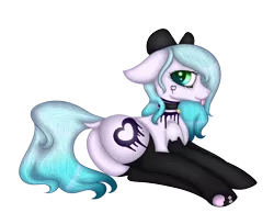 Size: 5105x3961 | Tagged: suggestive, artist:mimihappy99, banned from derpibooru, deleted from derpibooru, derpibooru import, oc, oc:lucy, unofficial characters only, earth pony, pony, bell, bell collar, cat lingerie, clothes, collar, commission, female, lingerie, mare, paw prints, simple background, socks, solo, tongue out, transparent background, ych result