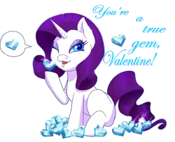 Size: 2550x2080 | Tagged: safe, artist:xxcommandershepardxx, banned from derpibooru, deleted from derpibooru, derpibooru import, rarity, pony, crystal heart, heart, holiday, simple background, solo, transparent background, valentine, valentine's day