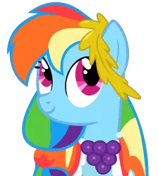 Size: 1344x1500 | Tagged: safe, artist:mihaynoms, banned from derpibooru, deleted from derpibooru, derpibooru import, rainbow dash, pony, clothes, dress, gala dress, simple background, solo, transparent background, vector