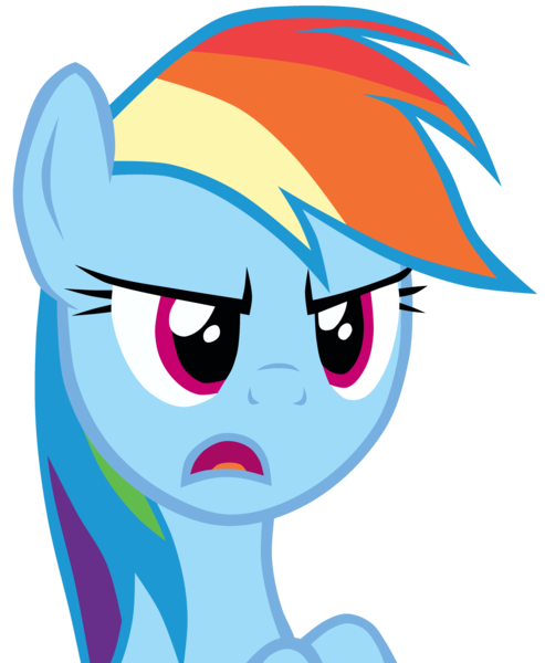 rainbow dash sonic rainboom vector