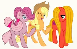 Size: 818x522 | Tagged: safe, banned from derpibooru, deleted from derpibooru, derpibooru import, applejack, sweet berry, g2, g2 to g4, generation leap