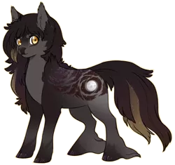 Size: 980x920 | Tagged: safe, artist:floofurr, banned from derpibooru, deleted from derpibooru, derpibooru import, oc, wolf, wolf pony, adoptable, simple background, solo, transparent background