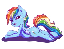 Size: 1024x791 | Tagged: suggestive, artist:xxcommandershepardxx, banned from derpibooru, deleted from derpibooru, derpibooru import, rainbow dash, simple background, solo, transparent background