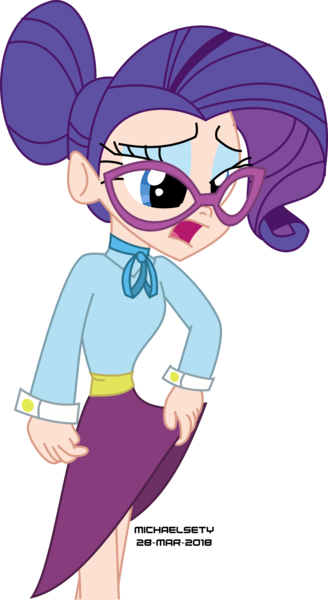 Size: 3500x6393 | Tagged: safe, artist:michaelsety, banned from derpibooru, deleted from derpibooru, derpibooru import, rarity, human, school daze, glasses, humanized, schoolmarm rarity, simple background, solo, teacher, transparent background