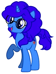 Size: 1648x2152 | Tagged: safe, artist:diamond-chiva, banned from derpibooru, deleted from derpibooru, derpibooru import, oc, oc:melody finn, pony, unicorn, base used, female, glasses, mare, simple background, solo, transparent background