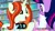 Size: 400x224 | Tagged: safe, banned from derpibooru, deleted from derpibooru, derpibooru import, screencap, queen chrysalis, twilight sparkle, the mean 6, disguise, disguised changeling, evil counterpart
