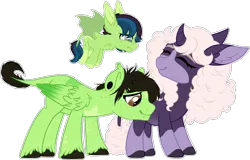 Size: 2327x1487 | Tagged: safe, artist:lunarline, banned from derpibooru, deleted from derpibooru, derpibooru import, oc, oc:lunar line, oc:spirit box, oc:vic, bat pony, hybrid, mule, bat pony oc, bat wings, daughter, family, father, female, male, mother, pregnant, simple background, son, transparent background, wings