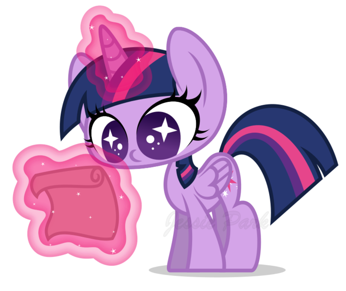 Size: 821x691 | Tagged: safe, artist:jessie-park, banned from derpibooru, deleted from derpibooru, derpibooru import, twilight sparkle, twilight sparkle (alicorn), alicorn, pony, chibi, magic, simple background, solo, transparent background