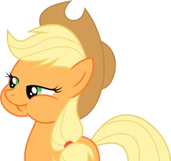 Size: 10000x9428 | Tagged: safe, artist:ifoxtrax, banned from derpibooru, deleted from derpibooru, derpibooru import, applejack, look before you sleep, absurd resolution, puffy cheeks, simple background, transparent background, vector